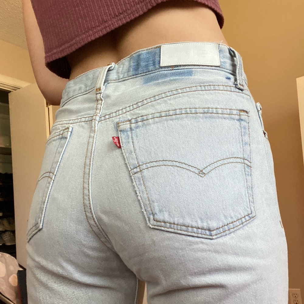 Redone denim jeans by Levi